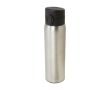 Thermos en acier inoxydable recyclé à ouverture bouton 450ml couleur argenté