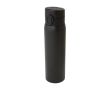 Thermos en acier inoxydable recyclé à ouverture bouton 450ml couleur noir