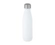 Bouteille en acier inoxydable recyclé à double paroi 500ml couleur blanc