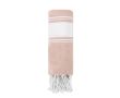 Serviette paréo en coton avec détails aux extrémités 180g/m² couleur naturel