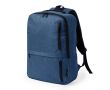 Sac à dos en RPET pour PC 15\" avec 3 poches frontales couleur bleu marine