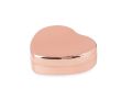 Baume à lèvres parfum vanille en forme de cœur, SPF15 couleur rose