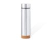 Thermos en acier inoxydable double paroi avec infuseur 470ml couleur argenté