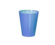 Gobelet réutilisable en plusieurs coloris translucide 500ml couleur bleu