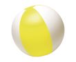 Ballon de plage en PVC bicolore, coloris au choix couleur jaune