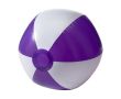 Ballon de plage en PVC bicolore, coloris au choix couleur violet