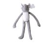 Éléphant en peluche à longs membres et velcro sur les mains couleur multicolore