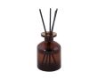 Diffuseur d'ambiance en flacon avec senteur Ambre ou Musc 50ml couleur marron