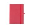 Carnets à couverture rigide fabriqués en matériaux organiques A5 couleur rouge