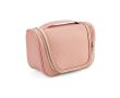 Vanity écologique en cuir recyclé à grand compartiment couleur rose