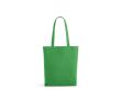Sac en coton et polyester recyclés à anses longues 280 g/m² couleur vert clair