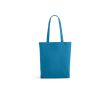 Sac en coton recyclé et RPET à anses longues 220 g/m² couleur bleu ciel