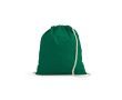 Sac ficelle écologique en coton recyclé et RPET 140 g/m² couleur vert