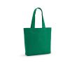 Sac de courses en coton et polyester recyclés 220 g/m² couleur vert
