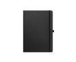 Carnet A4 ligné à couverture rigide en papier recyclé couleur noir