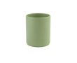 Mug en céramique à finition mate élégante sans anses 290 ml couleur vert chiné