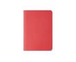 Carnet A6 à pages lignées et couverture en carton recyclé couleur rouge