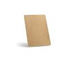 Carnet A5 à couverture souple issue d'écorce de noix de coco couleur marron clair