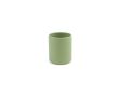 Mug en céramique à finition mate élégante sans anses 60 ml couleur vert chiné