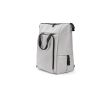 Sac à dos isotherme 28L en RPET à grande poche frontale couleur gris clair