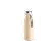Gourde en inox recyclé aux couleurs chaudes 380 ml couleur champagne