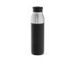 Gourde en acier inoxydable recyclé convertible en mug 720 ml couleur noir