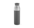 Gourde en acier inoxydable recyclé convertible en mug 720 ml couleur gris