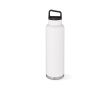 Gourde isotherme en inox recyclé à mousqueton 1,5 L couleur blanc