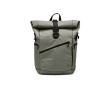 Sac à dos 28L en RPET à fermeture à boucle roll-top couleur gris