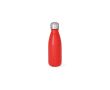 Gourde en acier inoxydable recyclé à finition mate 400 ml couleur rouge