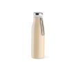 Gourde en acier inoxydable recyclé à fonction thermos 470 ml couleur champagne