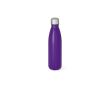 Gourde en acier inoxydable recyclé à bouchon étanche 500 ml couleur violet