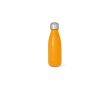 Gourde en acier inoxydable recyclé à finition mate 400 ml couleur orange