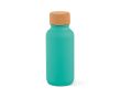 Gourde en acier inoxydable recyclé à finition mate 500 ml couleur turquoise
