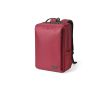 Sac à dos pour PC 15,6\" en polyester recyclé à zips étanches couleur rouge