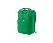 Sac à dos 20L urbain en RPET à fermeture roll-up à boucle couleur vert