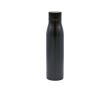 Gourde isotherme en acier inoxydable recyclé 600 ml couleur noir