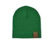 Bonnet durable en RPET idéal pour les rudes journées d'hiver couleur vert foncé