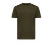 T-shirt unisexe en coton recyclé, slim fit, 160 g/m², Iqoniq couleur kaki