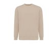 Sweat unisexe en coton recyclé, coupe ajustée, 280 g/m², Iqoniq couleur camel
