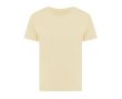T-shirt pour femme en coton recyclé, slim fit, 160 g/m², Iqoniq couleur jaune clair