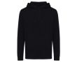 Sweat unisexe en coton recyclé, slim fit, 280 g/m², Iqoniq couleur noir