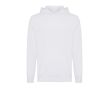 Sweat unisexe en coton recyclé, slim fit, 280 g/m², Iqoniq couleur blanc
