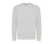 Sweat unisexe en coton recyclé, coupe ajustée, 280 g/m², Iqoniq couleur gris clair chiné