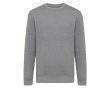 Sweat unisexe en coton recyclé, coupe ajustée, 280 g/m², Iqoniq couleur gris taupe