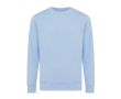 Sweat unisexe en coton recyclé, coupe ajustée, 280 g/m², Iqoniq couleur cyan