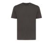T-shirt unisexe en coton recyclé, slim fit, 160 g/m², Iqoniq couleur argenté mat