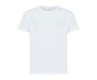 T-shirt enfant coton recyclé, casual fit, 160 g/m², Iqoniq couleur blanc