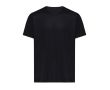 T-shirt technique en polyester recyclé, 150 g/m², Iqoniq couleur noir