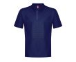 Polo technique homme en polyester recyclé 180 g/m2 THC DYNAMIC couleur bleu marine